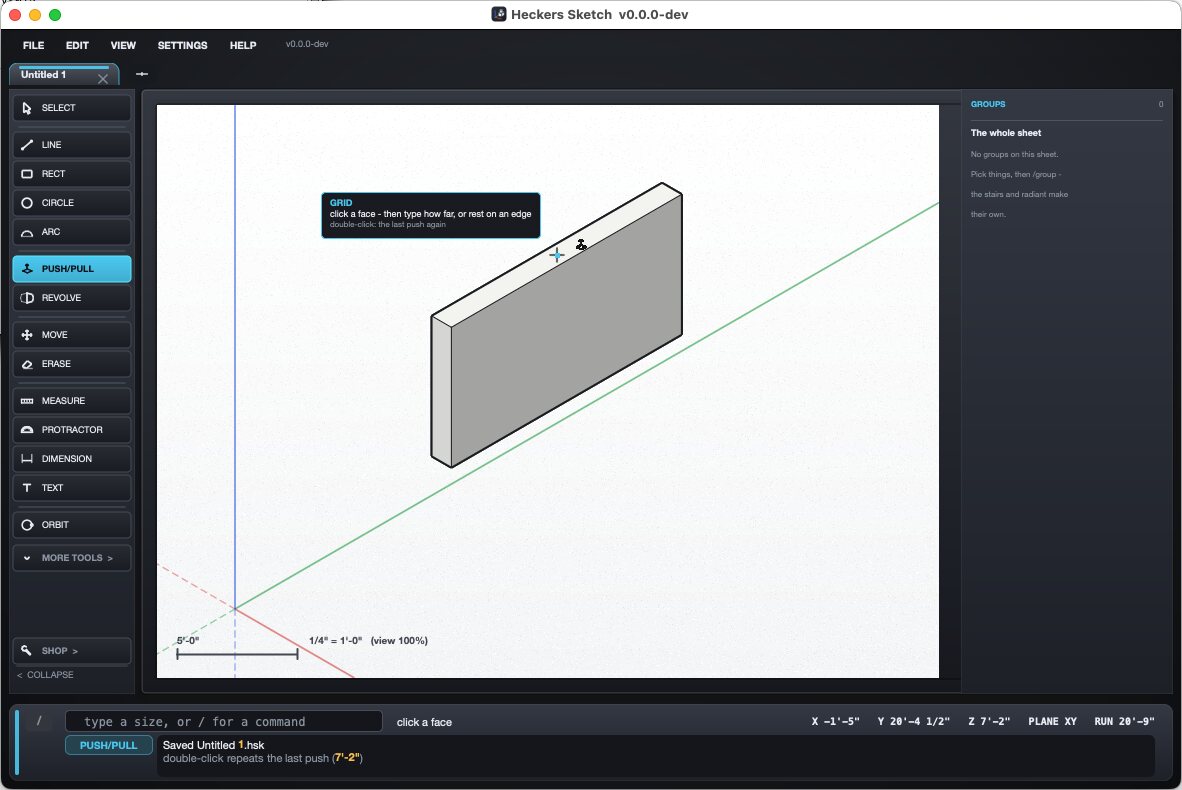Hecker Sketch on macOS